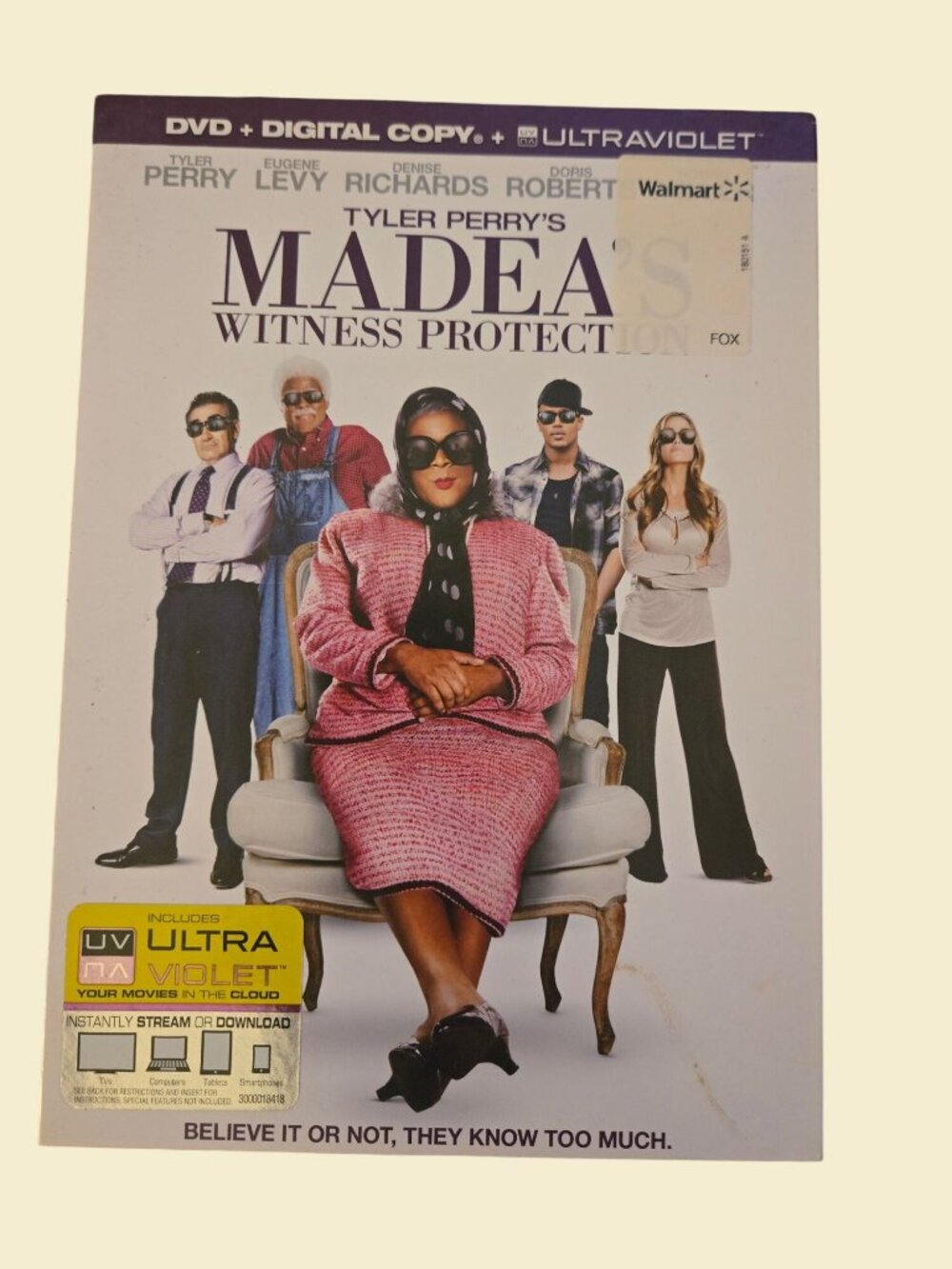 Tyler Perrys Madeas Witness Protection DVD UV
